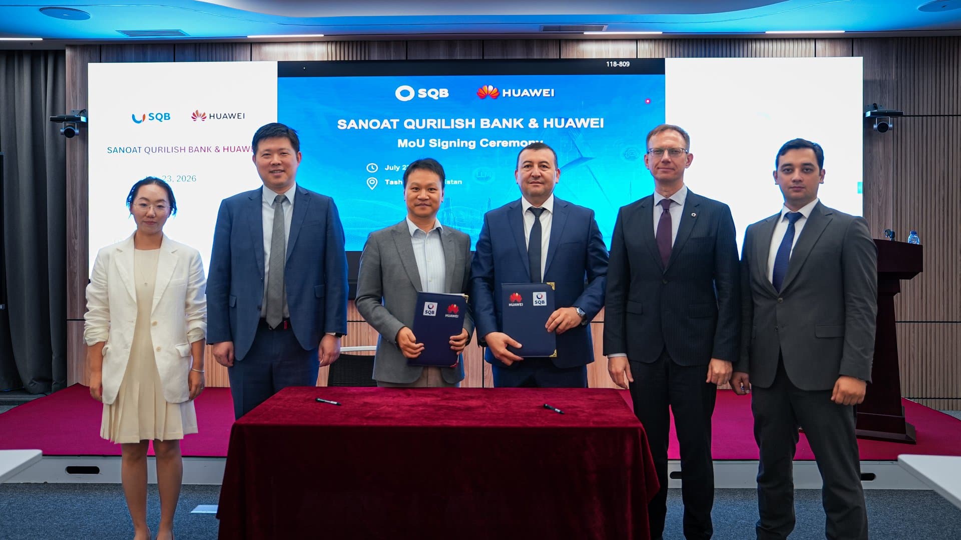 SQB va Huawei sun'iy intellekt sohasida strategik hamkorlikni kengaytiradi